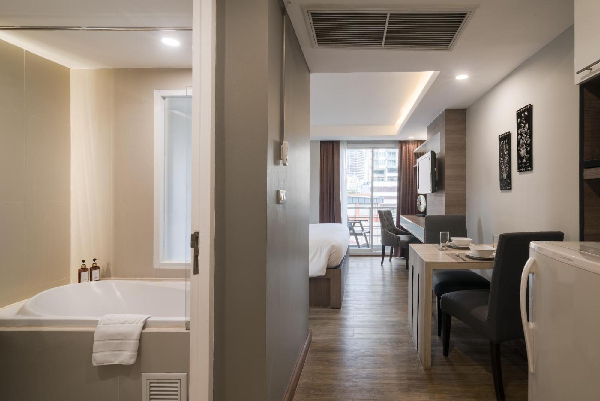 Aspira Suites Sukhumvit 20 Bangkok Exteriér fotografie